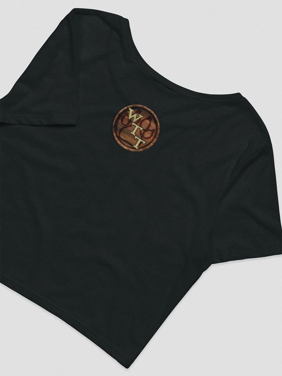 Drippy Rainbow Meeple Crop Top Shirt product image (7)