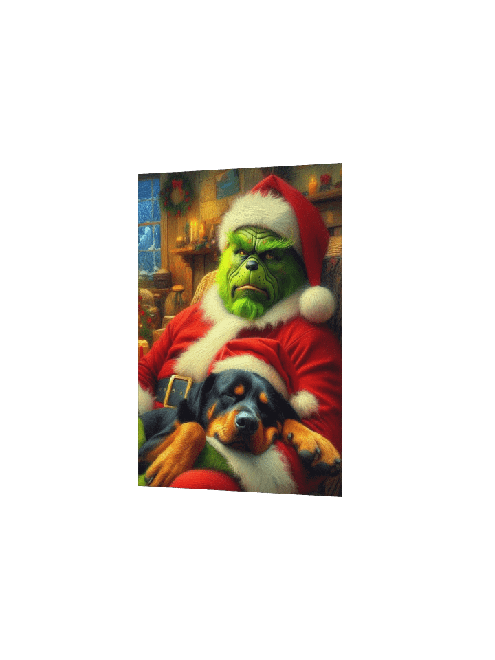 Grinch & Rottweiler Poster product image (7)