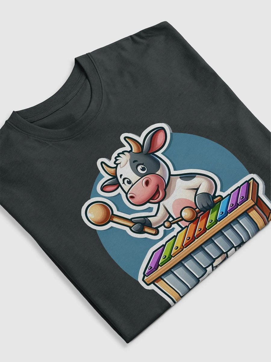 Cow playing Marimba T-Shirt product image (5)