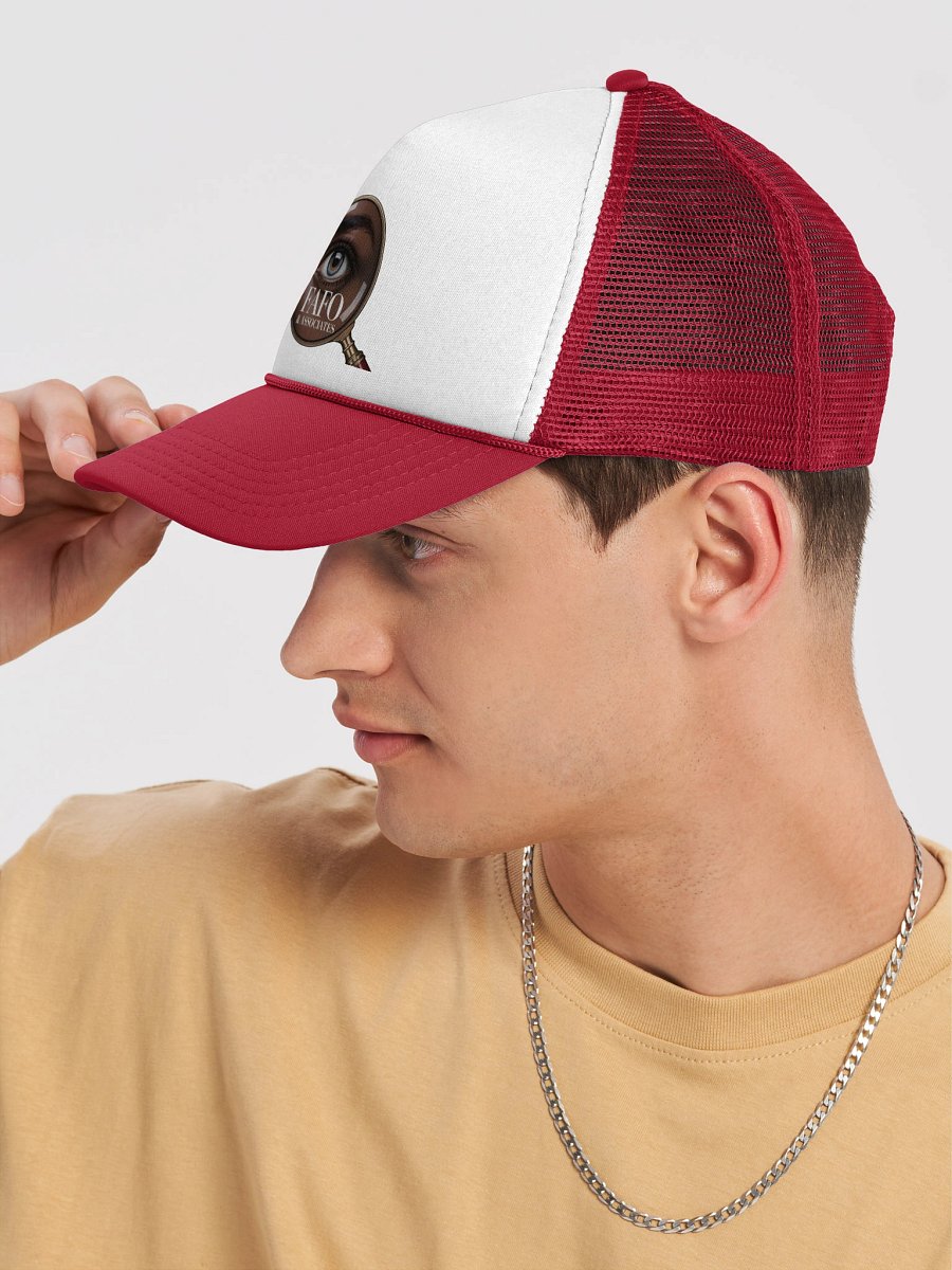 FAFO & ASSOCIATES Eye Magnifier Trucker Hat product image (14)