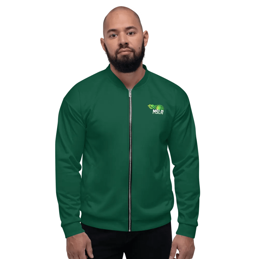 MSLA Green Bomber Jacket product image (2)