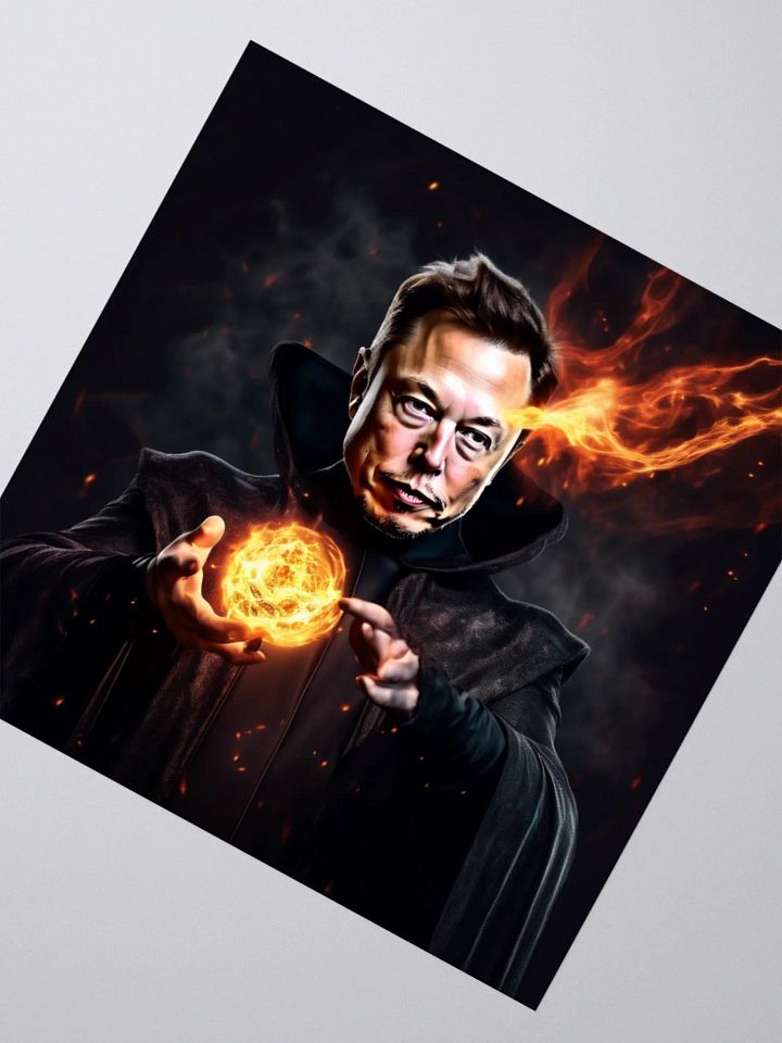 Elon Wizard Sticker product image (2)