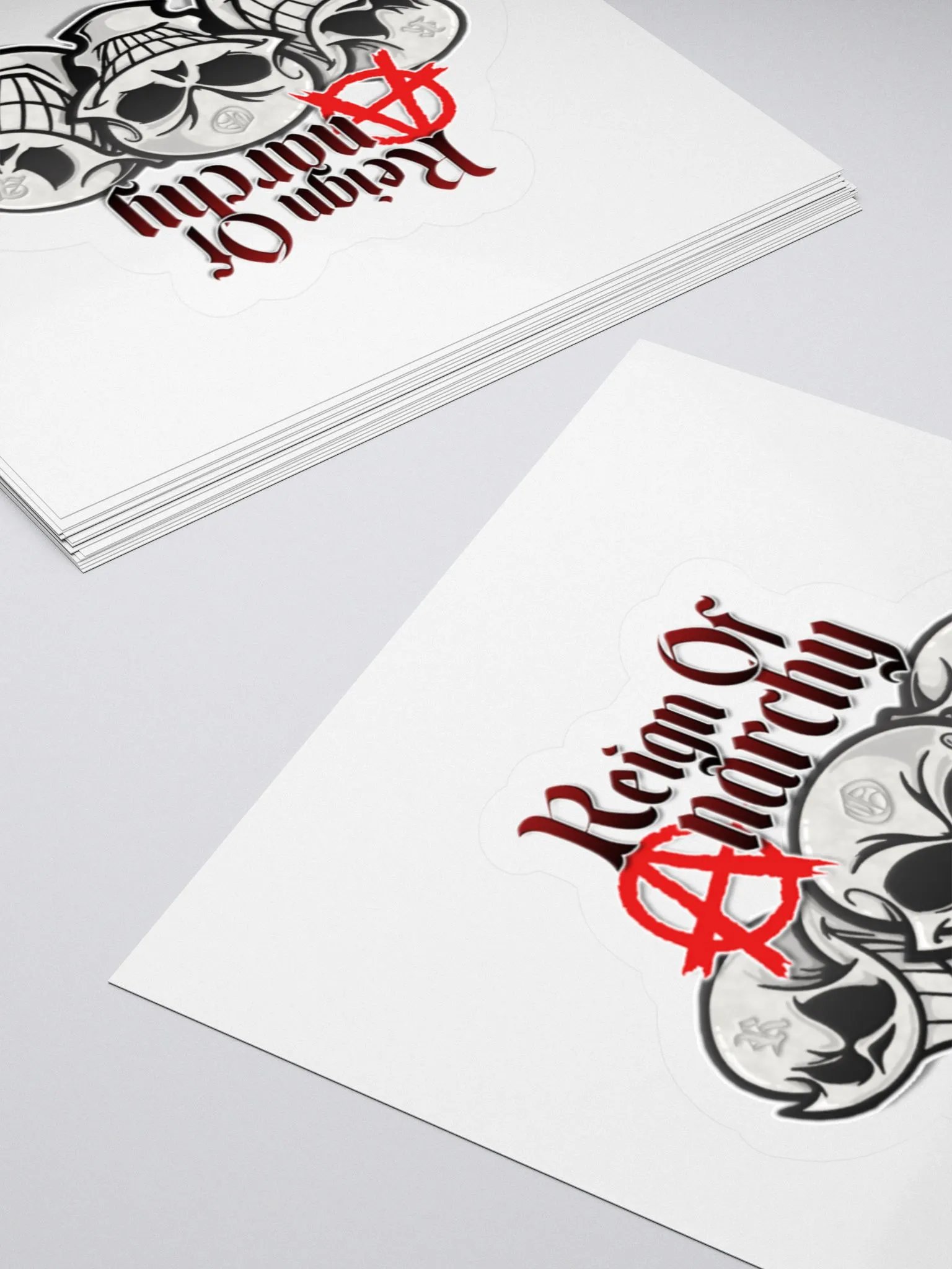 Reign Of Anarchy - Kiss Cut Stickers product image (4)