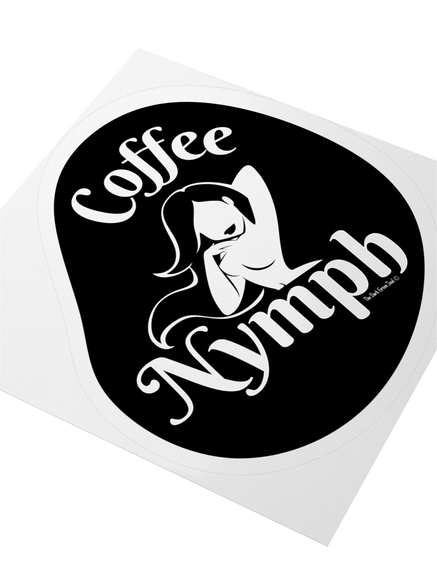 Coffee Nymph White - Sticker product image (3)