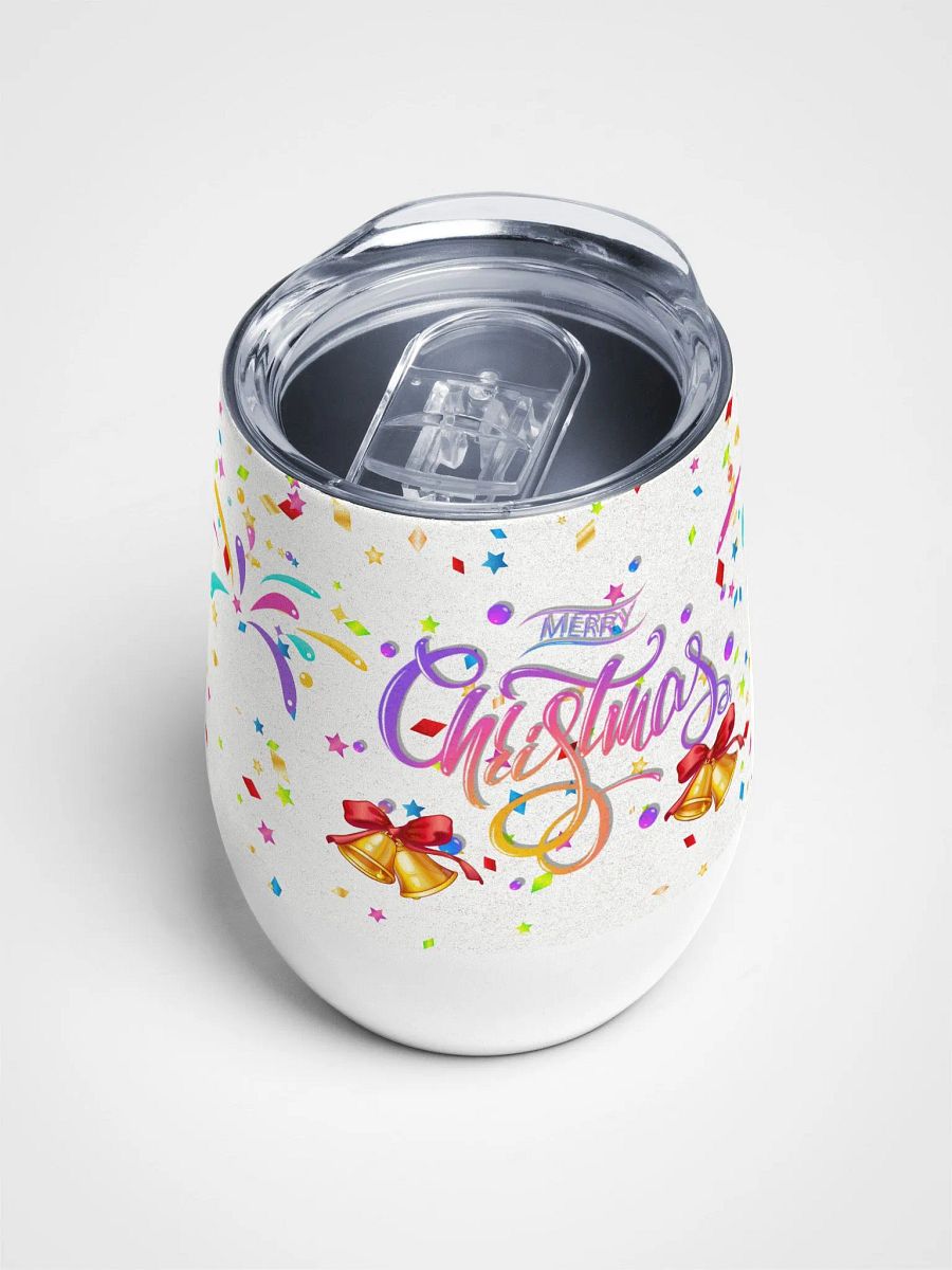 Festive Cheers Wine Tumbler fun gift friends family colleagues product image (4)