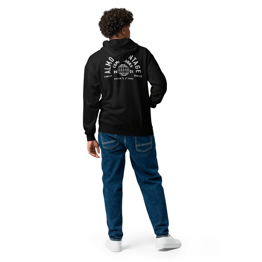 Almost Vintage Unisex Zip Hoodie product image (3)