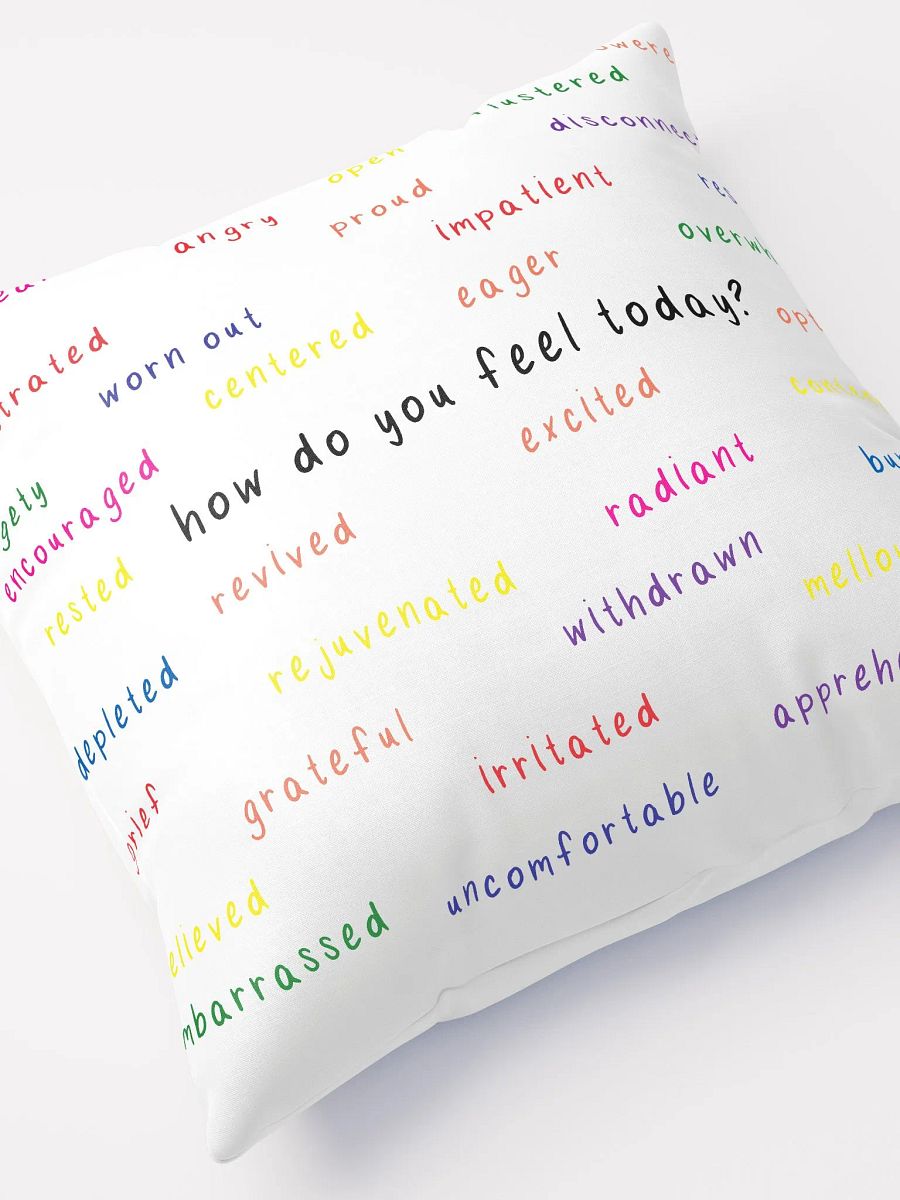 Feeling Words Pillow product image (8)