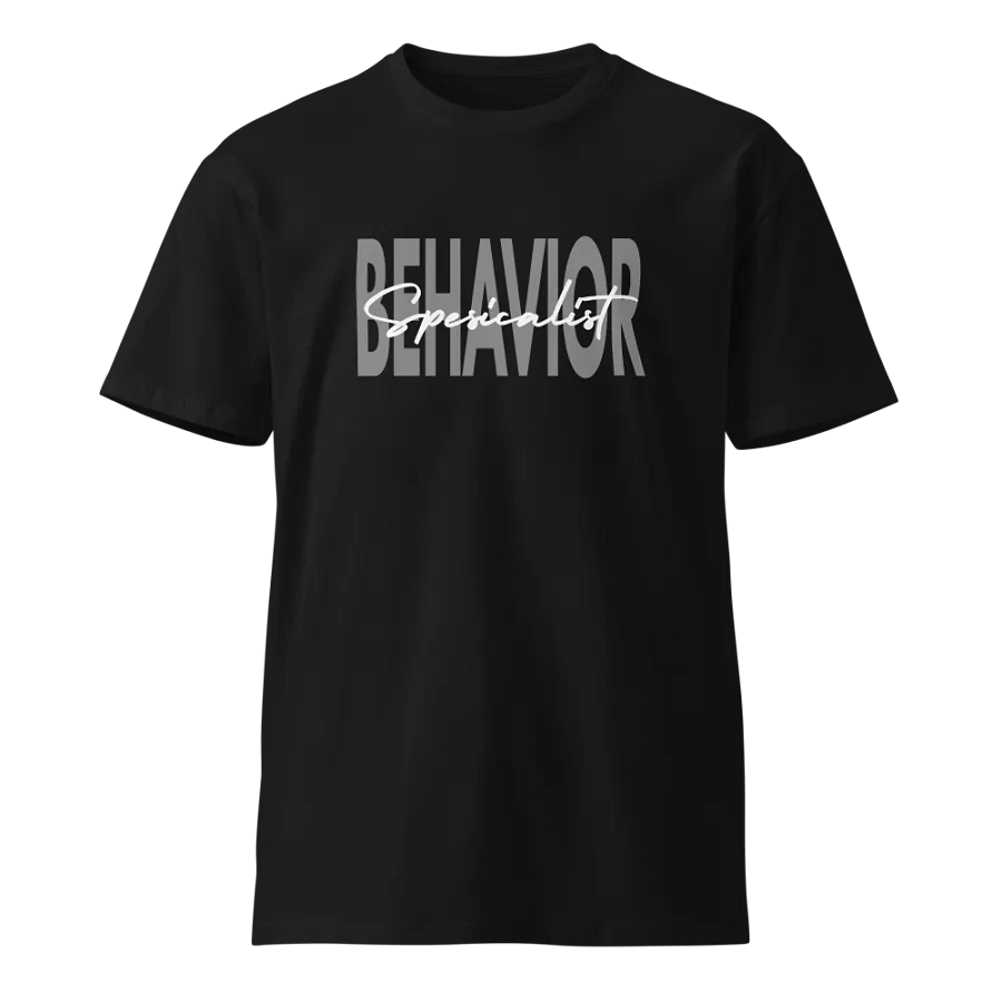 Behavior Specialist Therapist Unisex Premium T-Shirt product image (1)