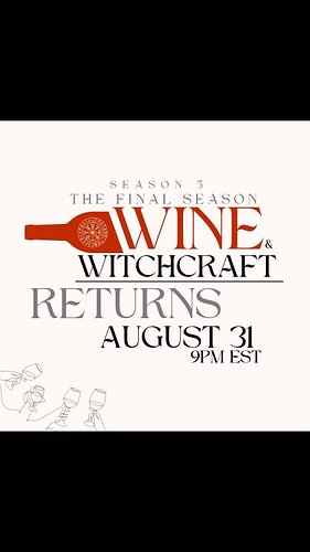 Season 5 is finally here!! Come and join the Wine and Witchcraft family for the final season of the best damn witchy dive bar...