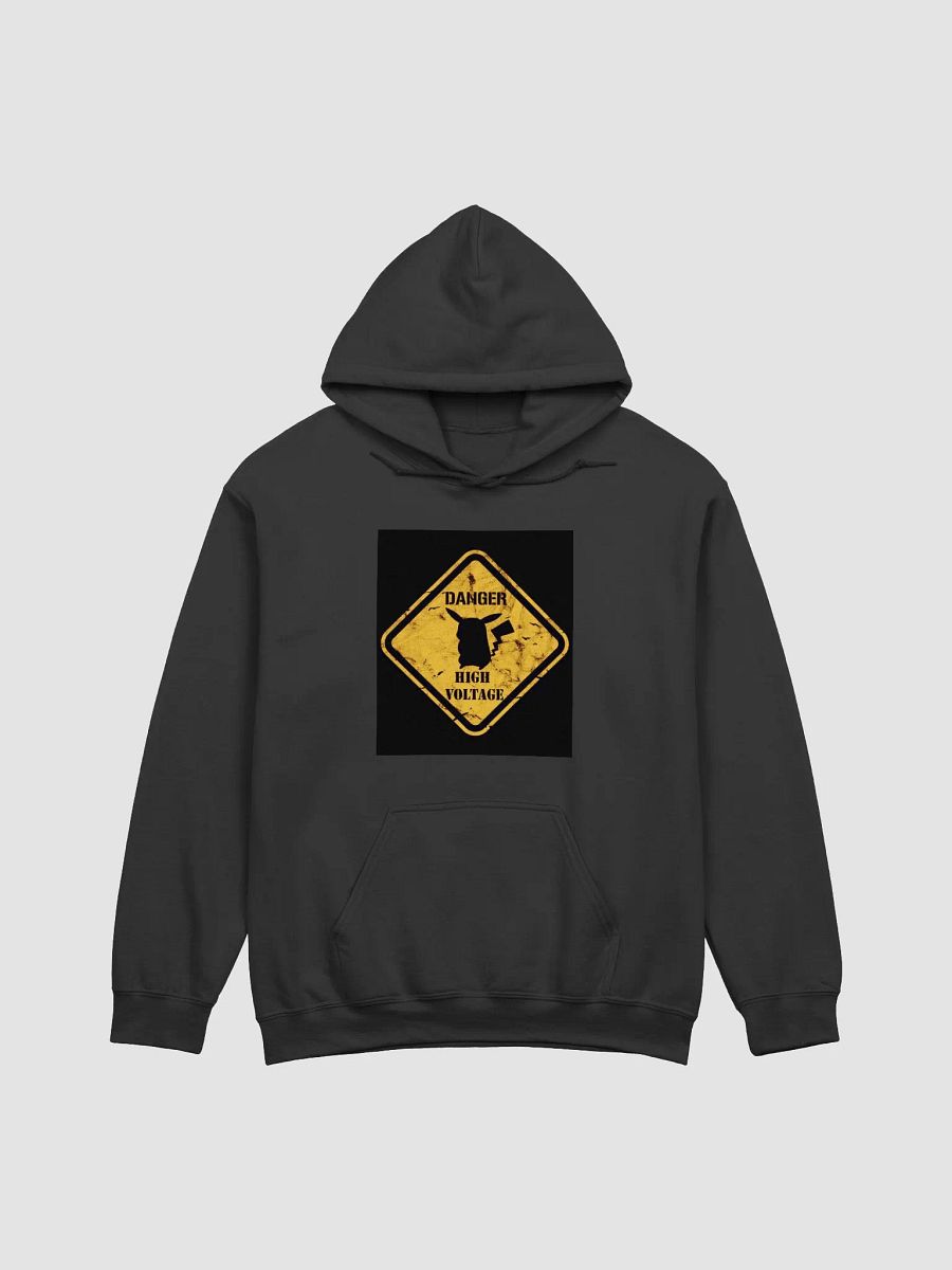 Pikachu Warning Sign Classic Hoodie product image (9)