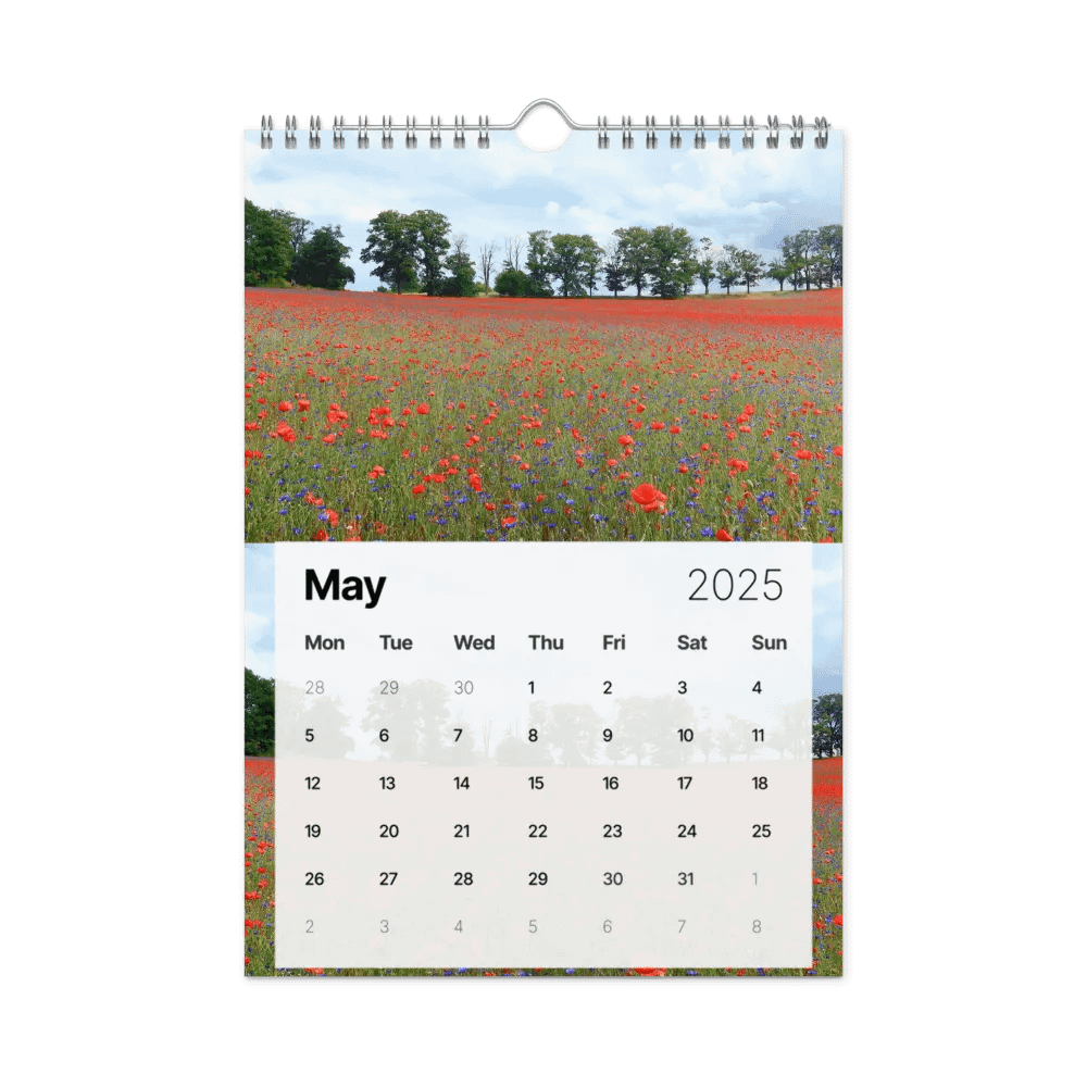 Calendar 2025 - Poppies product image (7)