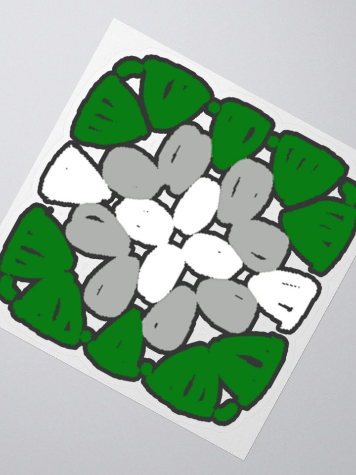 Loop Together Greyromantic Pride Sticker product image (2)