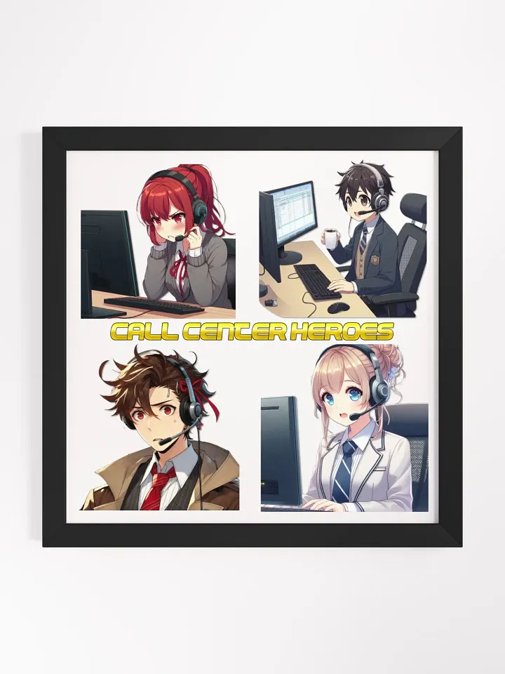 Virtual Vanguard - Framed Matte Poster product image (1)