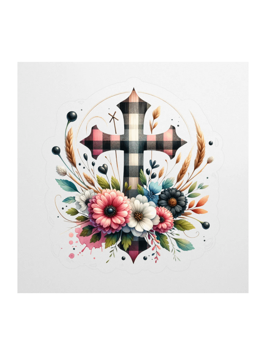 Floral Charm Kiss Cut Stickers. product image (1)