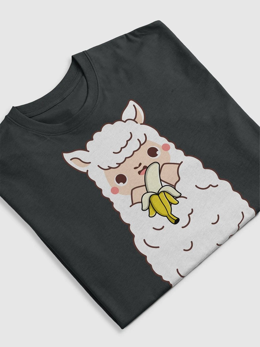 Llama Eating a Banana (Heavyweight Tee) product image (5)