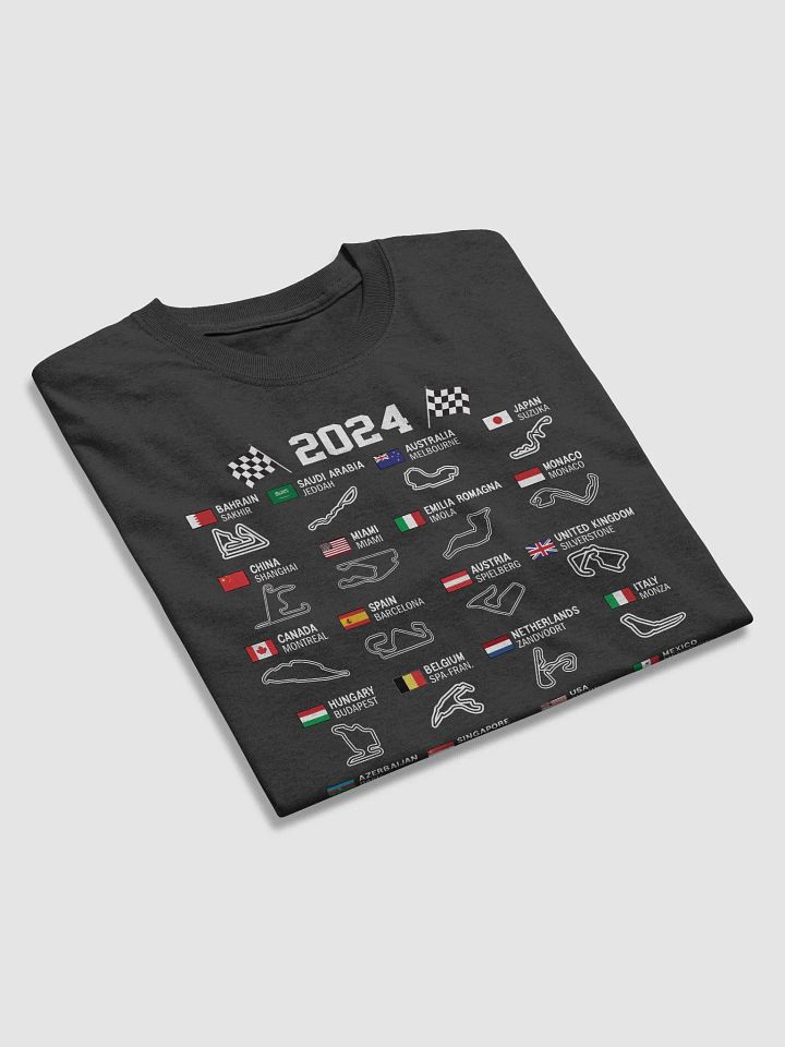 2024 Formula Racing Circuit Race Track T-shirt product image (1)