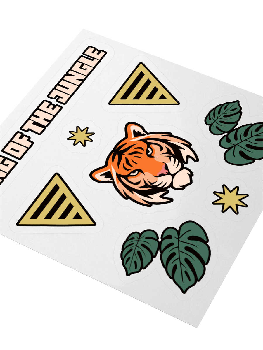 King of the Jungle Sticker Set product image (4)