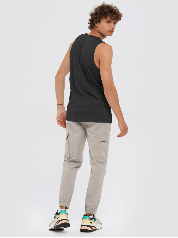 [Groove Zone] Cotton Mens Premium Tank Top product image (1)
