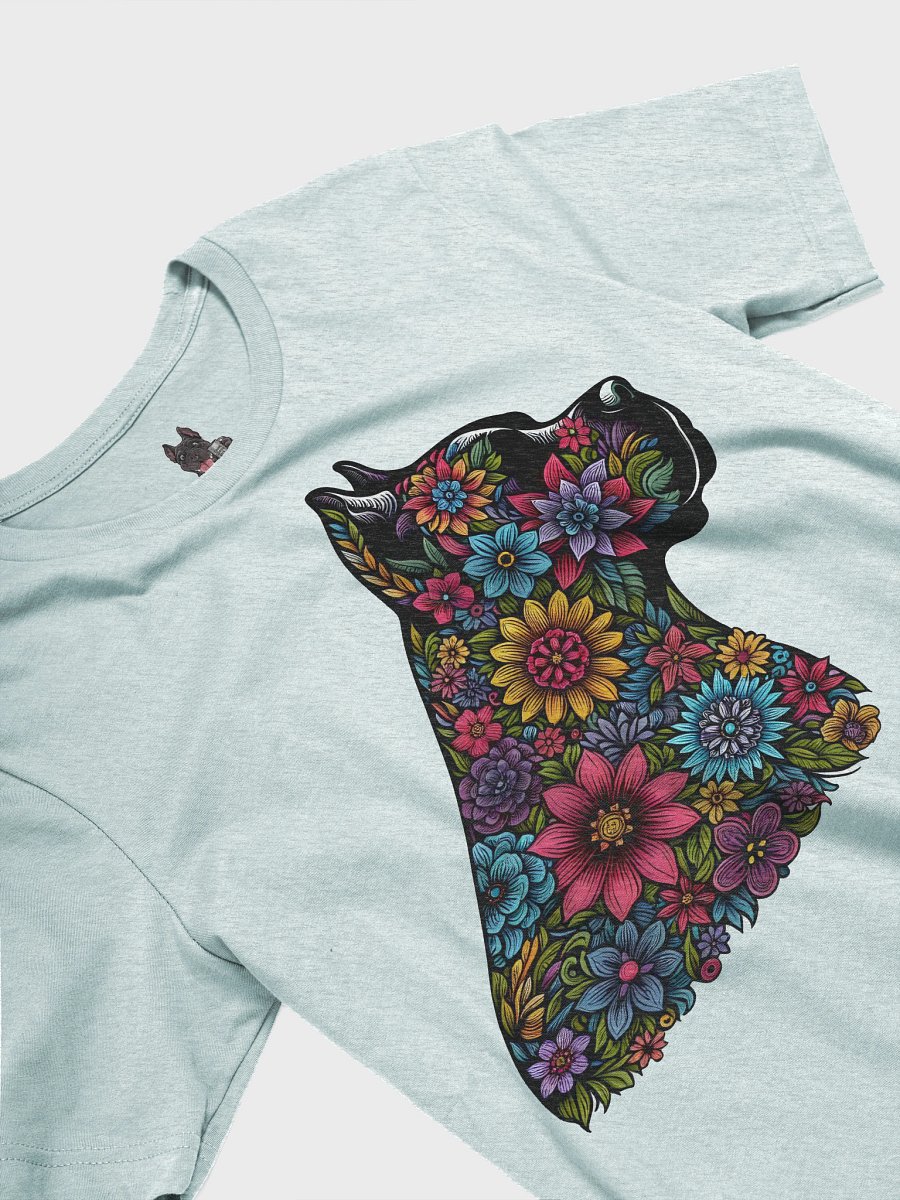 Vibrant Floral Cane Corso T-Shirt Design product image (12)
