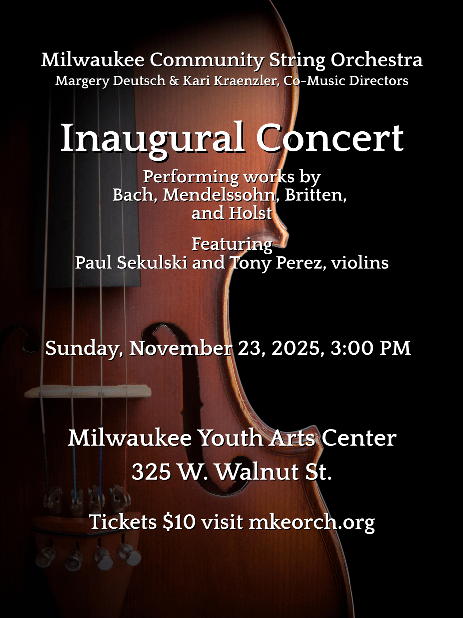 String Orchestra Inaugural Concert product image (1)