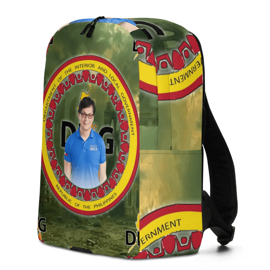 Benhur Abalos DILG Logo All-Over Print Backpack product image (2)
