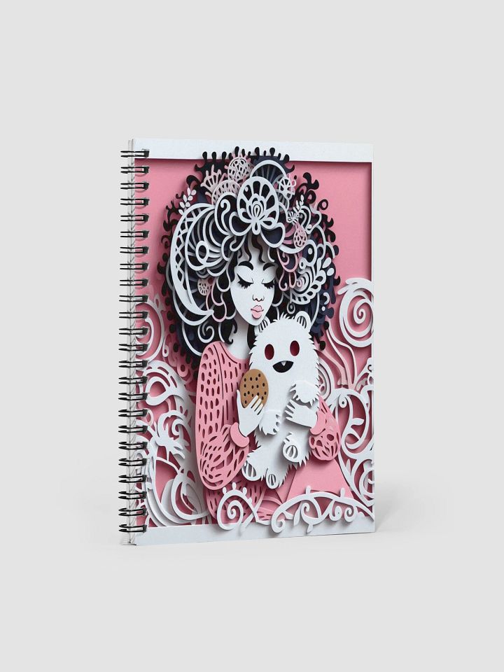 Whimsical Spirals Spiral Notebook product image (1)