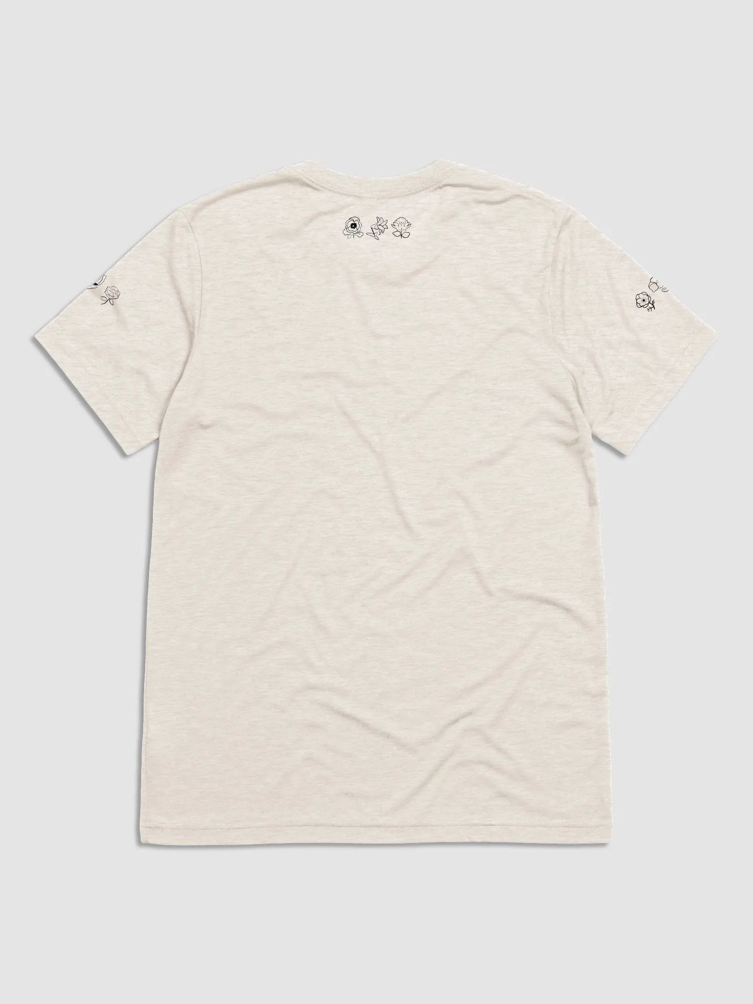 JoyCon AC Flowers Shirt | Unisex Triblend Short Sleeve T-Shirt product image (4)