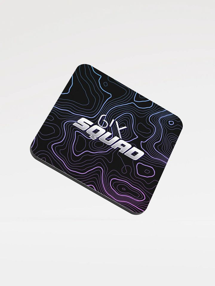 Faded Black 6ix Squad Coaster product image (1)