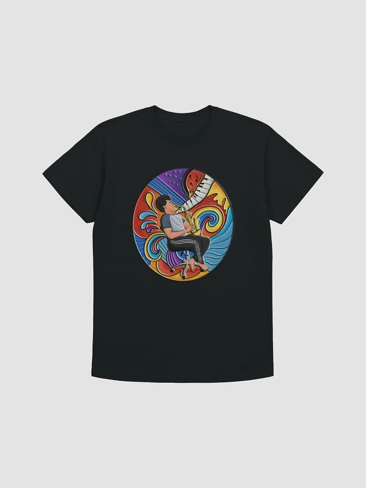 Playing Sax on a Chair T-Shirt product image (11)