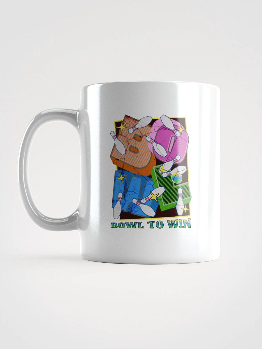 Bowl To Win Block Letter Colorful Bonanza Mug product image (1)