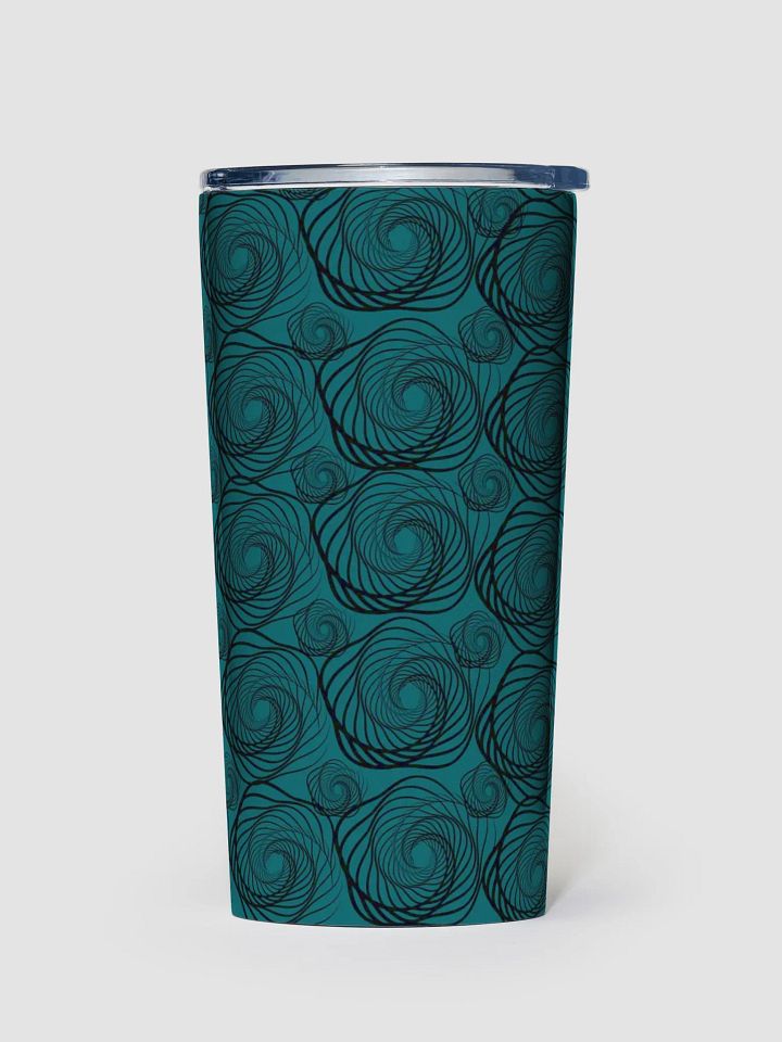 teal sacred geometry 20oz Stainless Steel for sacred geometry entusiasts friends men sons product image (1)