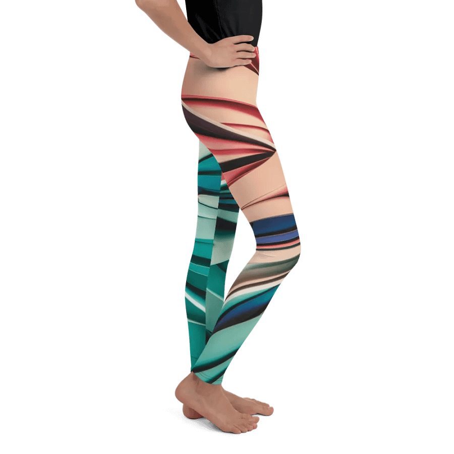 TDS Music Youth Abstract Leggings in Vibrant Colors (Sizes 8-20) product image (12)