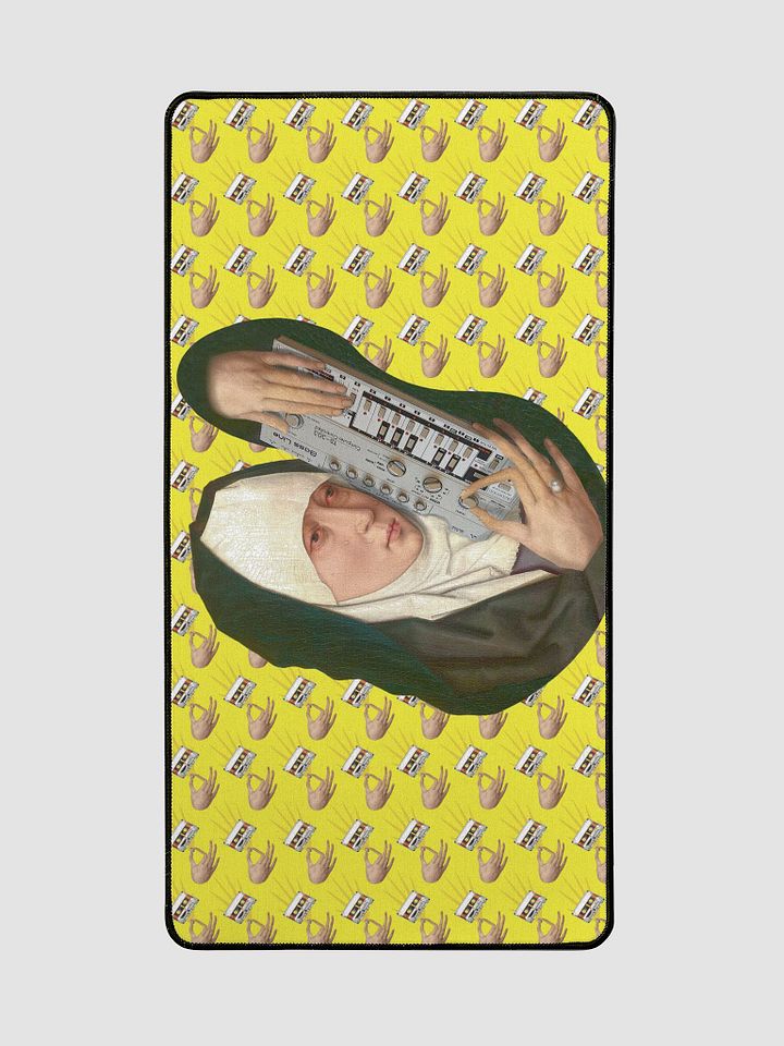 Mater Dolorosa meets Roland TB 303 by Frank Fonik Techno EDM Desk Mat product image (2)