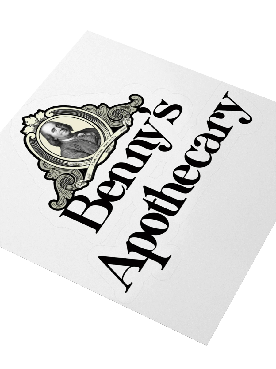 Benny's Apothecary Kiss Cut Sticker product image (9)