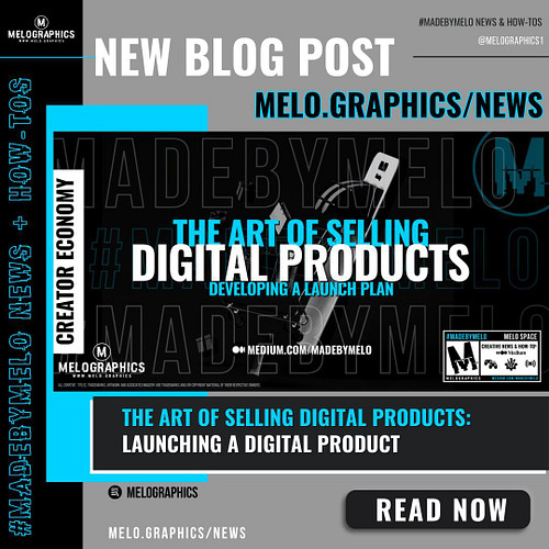 📰New #BlogPost 👇 The Art of Selling Digital Products: Launching a Digital Products by @melographics1
✍️ https://www.melo.grap...
