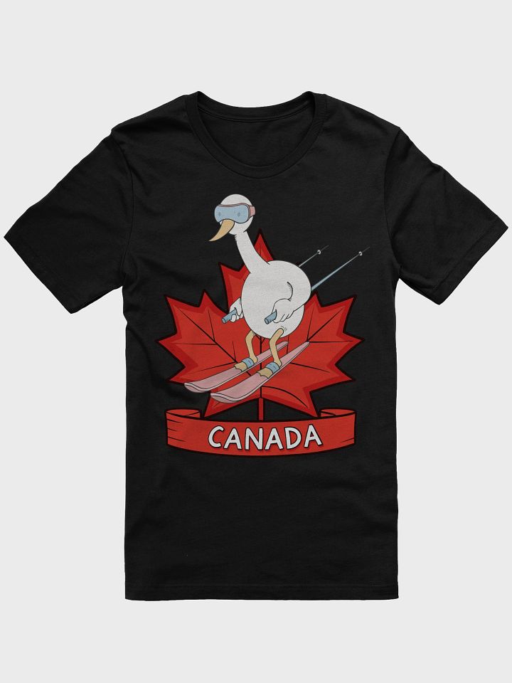 Canadian Skiing Bird Unisex T-Shirt product image (1)