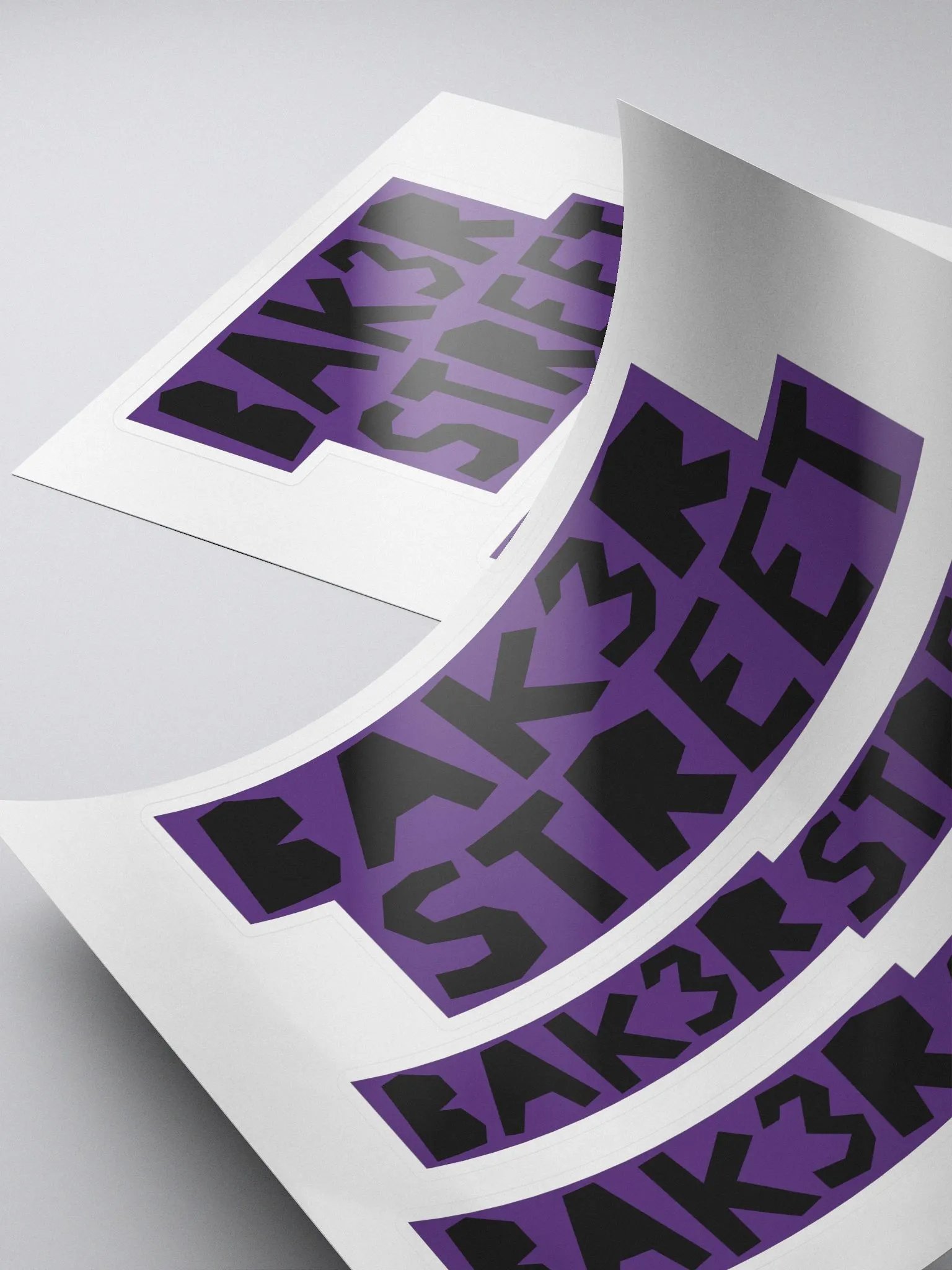 Bak3rstreet Sticker Sheet product image (4)