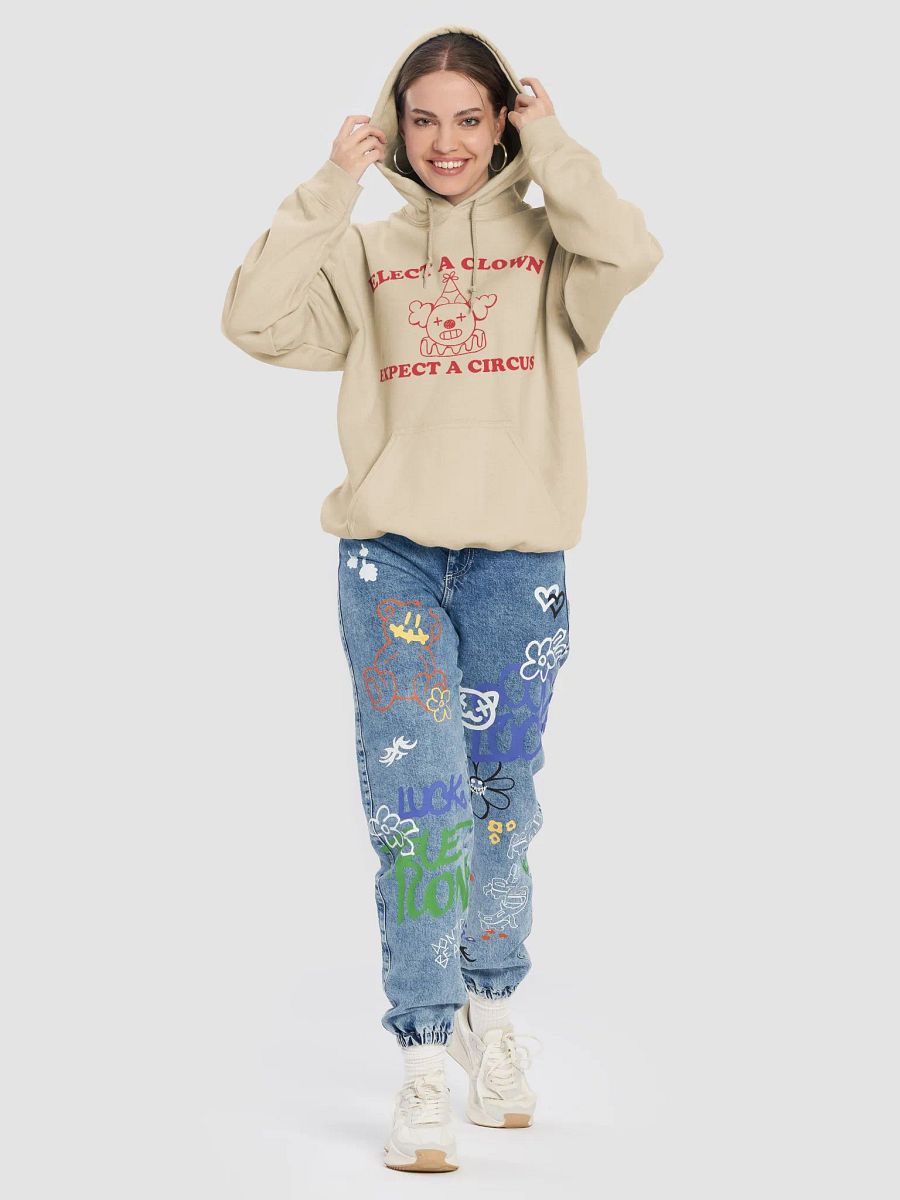 Elect a clown expect a circus Hoodie product image (50)