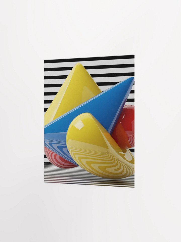Memphis 3D Abstract Print - 4 product image (7)