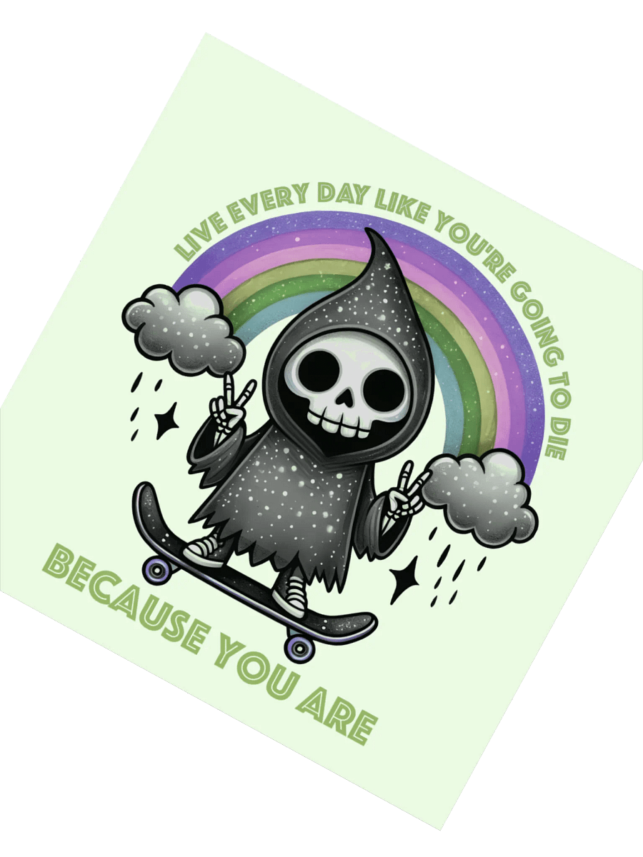 Live Every Day Sticker (Green) product image (2)