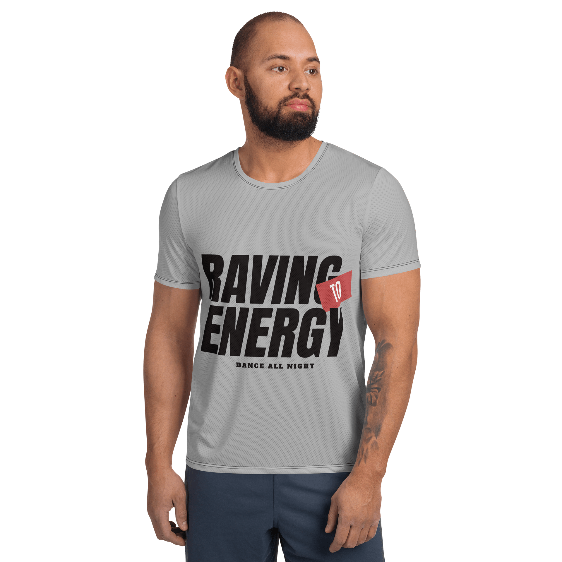 Raving Energy Athletic Tee product image (3)