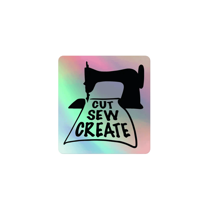 Cut Sew Create Holographic Sticker product image (1)