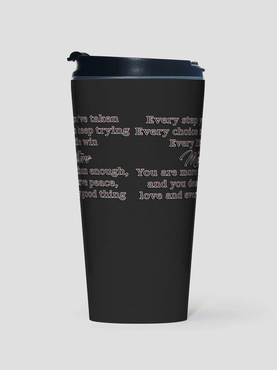 Positivity - Every Step Travel Mug product image (1)