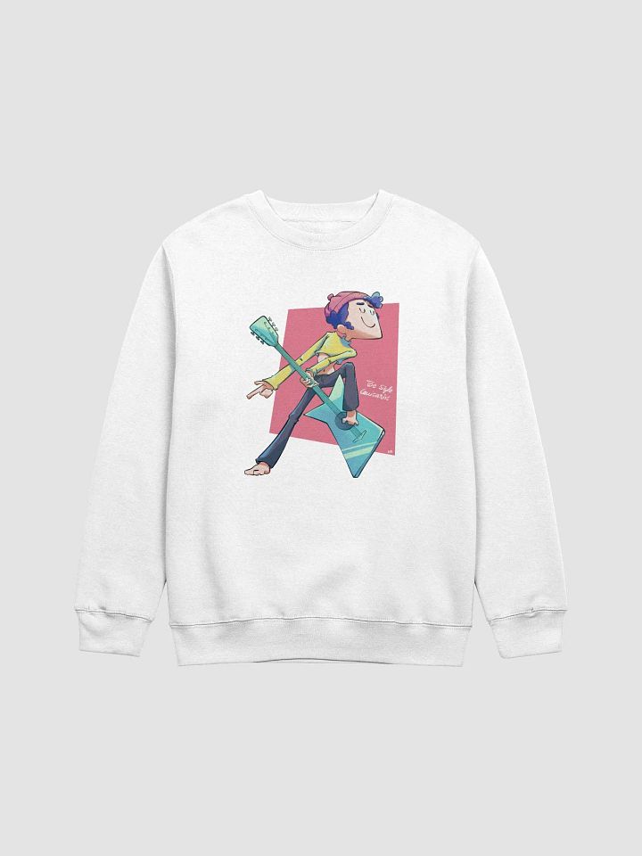 Toe Style Guitarist | Lane Seven Premium Crewneck Sweatshirt product image (3)