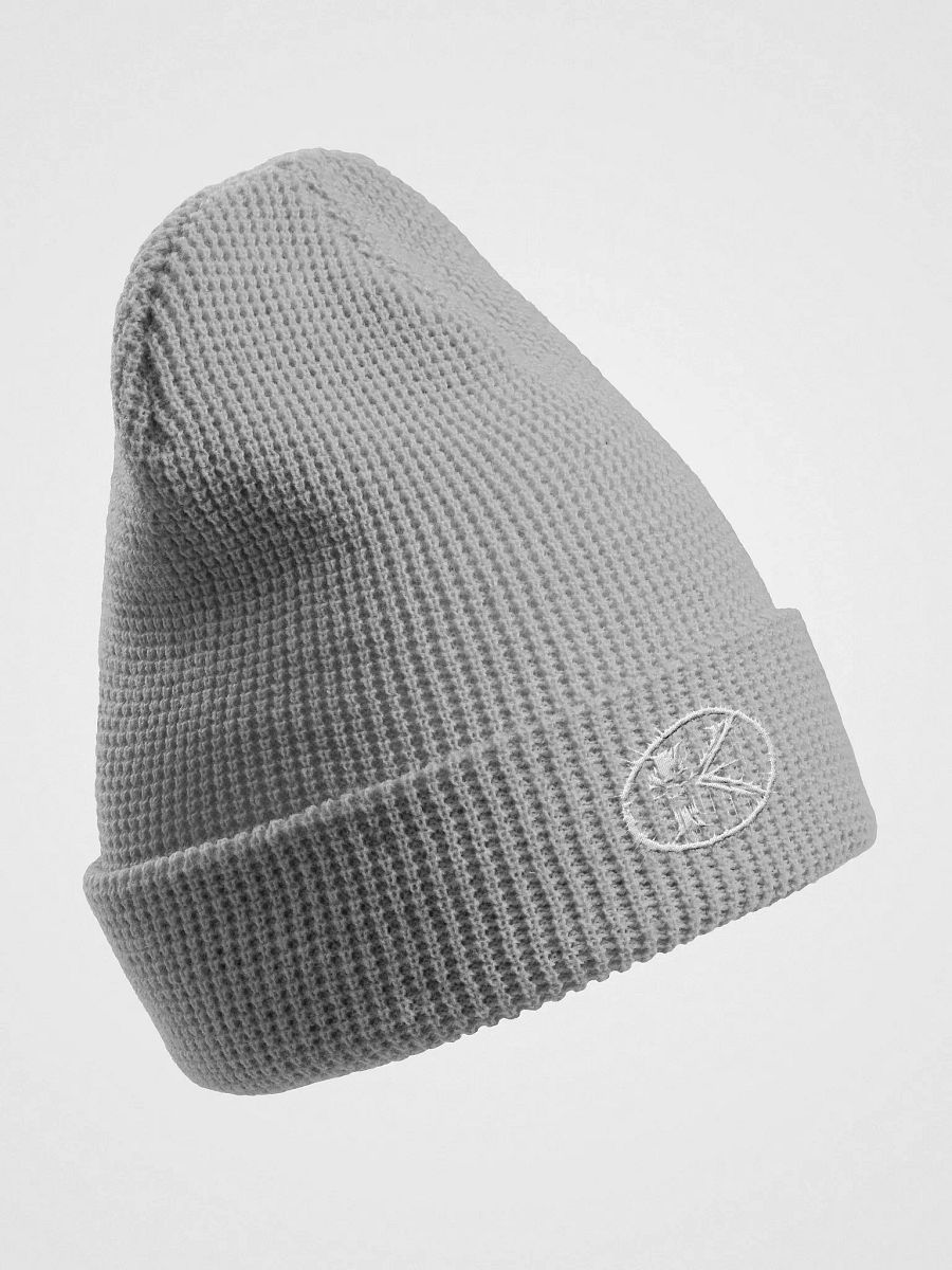 2D Metal Logo Waffle Beanie product image (3)