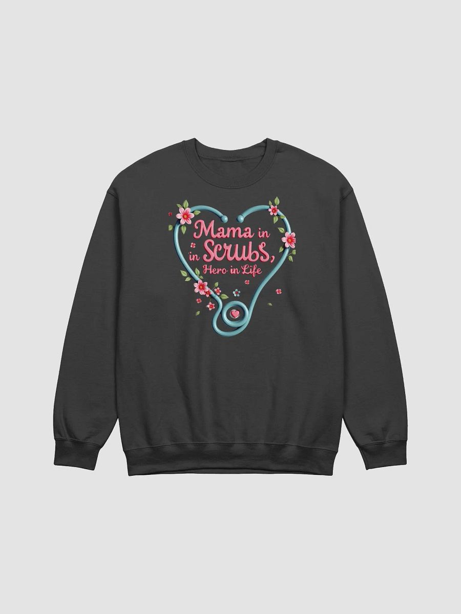 Mama in Scrubs Crewneck Sweatshirt product image (3)
