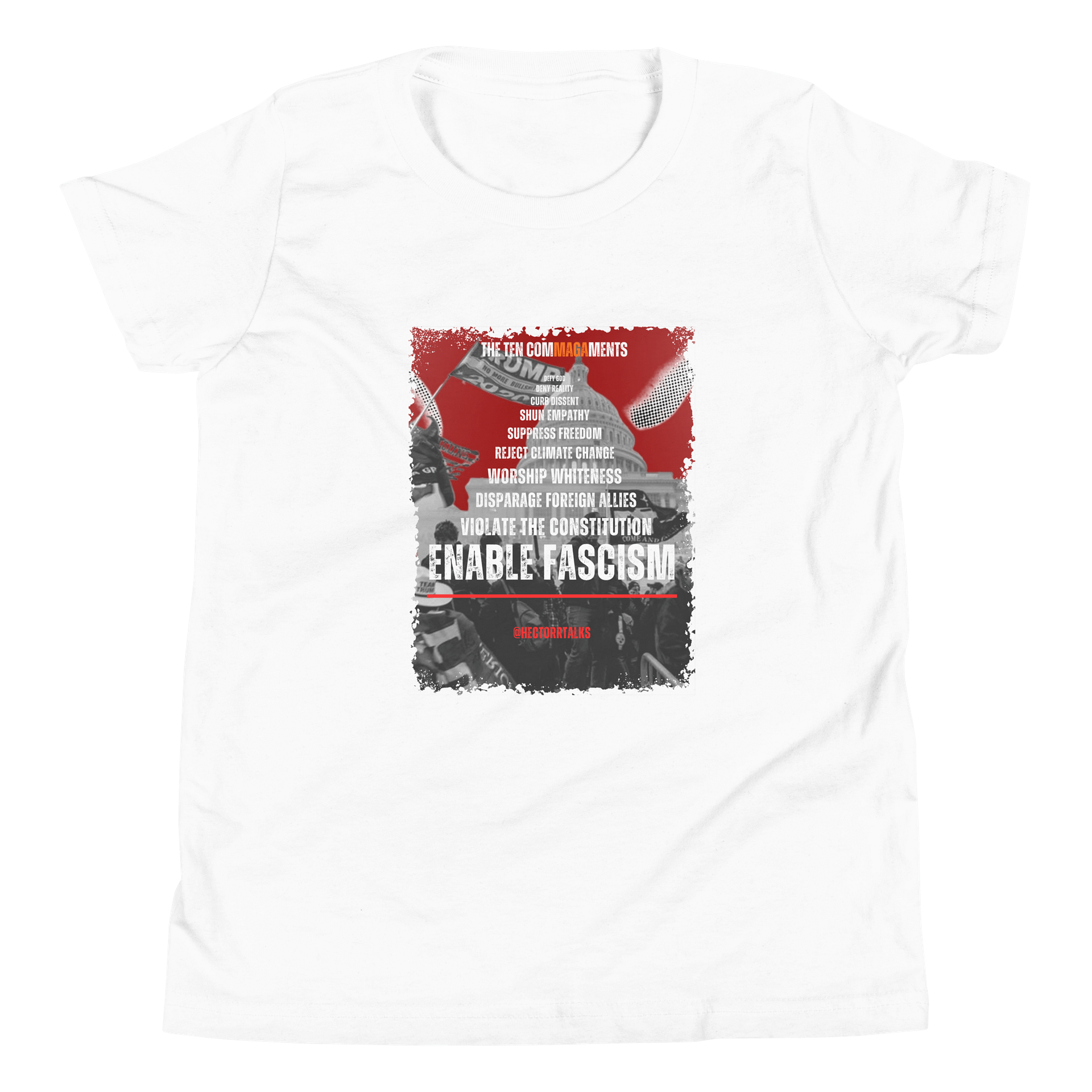 Ten ComMAGAments Kids Tee | L I G H T product image (4)