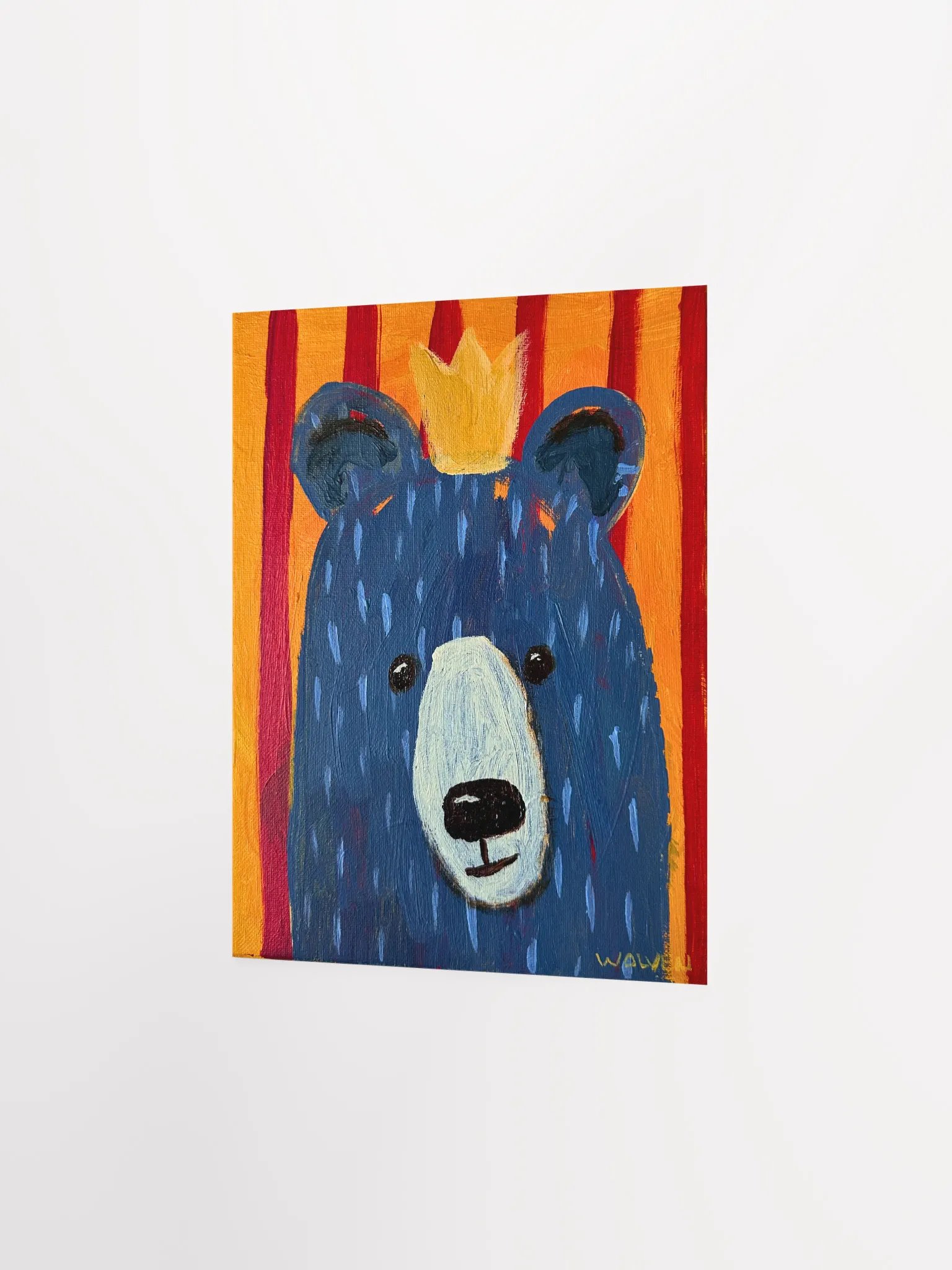 Custom Print: Beau – The Bear of Inner Strength product image (2)