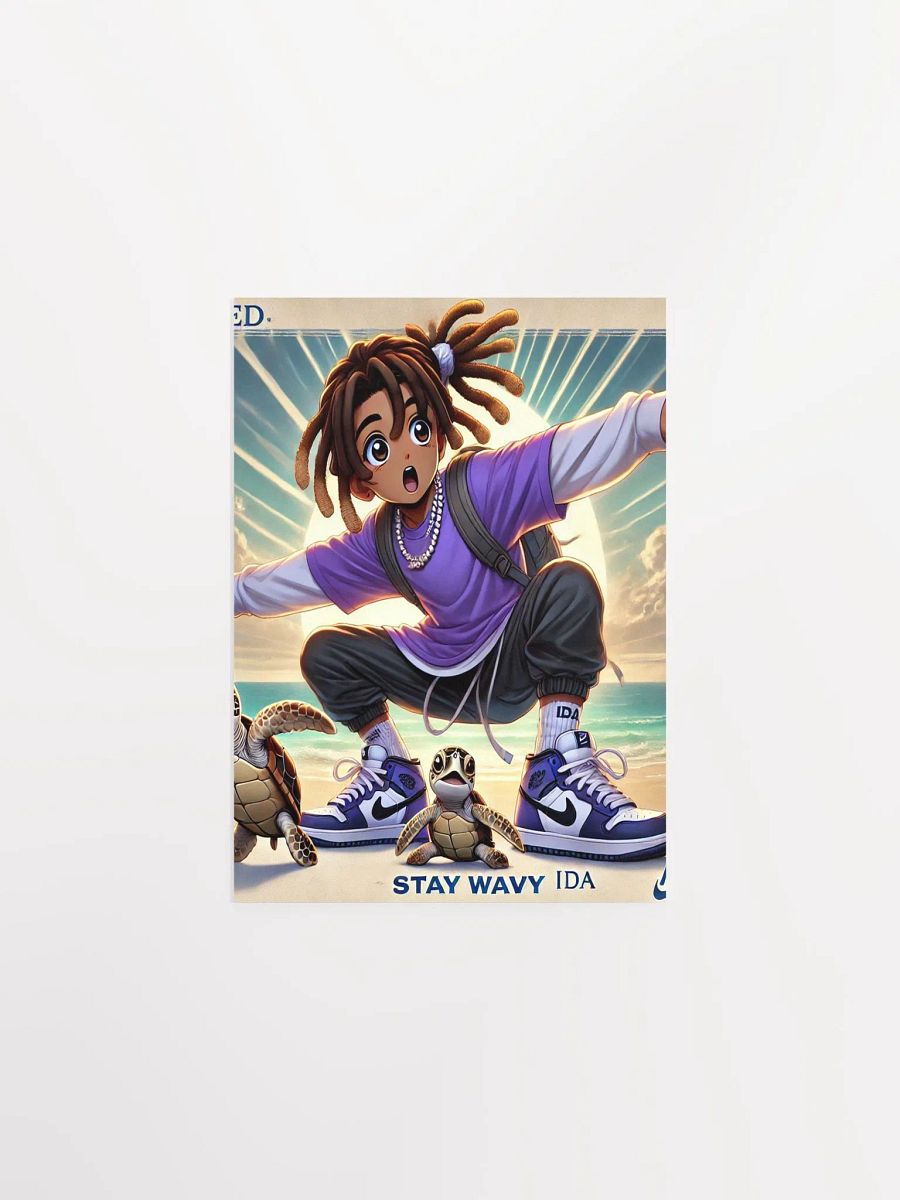 IDA Zed collection Poster Stay Wavy product image (1)