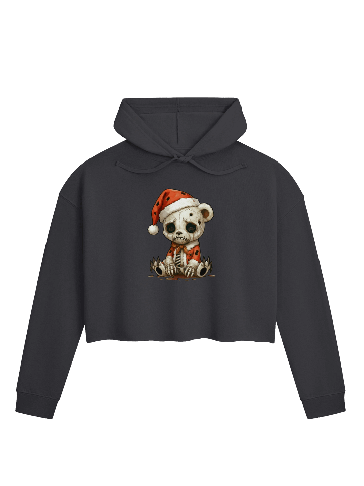 Merry & Boney Christmas Crop Top Hoodie product image (1)